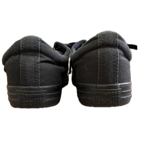 Youth all black Chucks. Size Y 4.5 - Picture 3 of 5